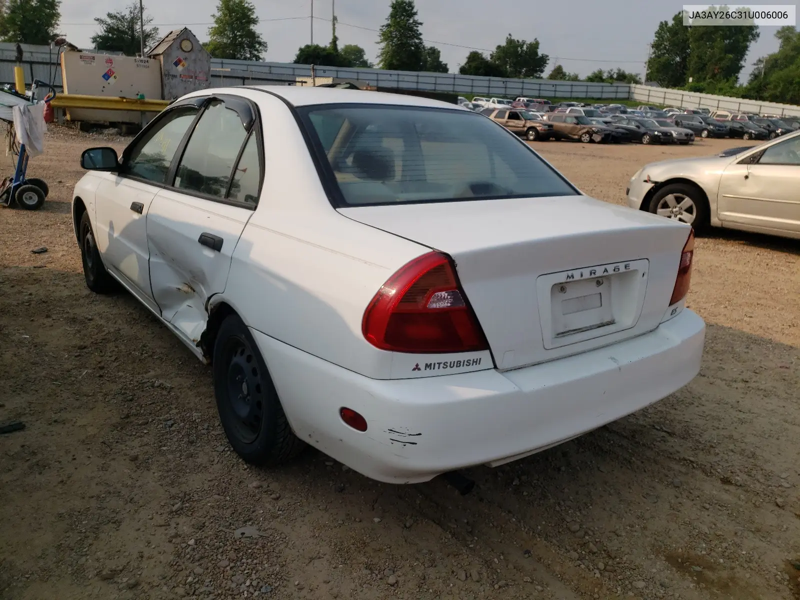 2001 Mitsubishi Mirage Es VIN: JA3AY26C31U006006 Lot: 52769745