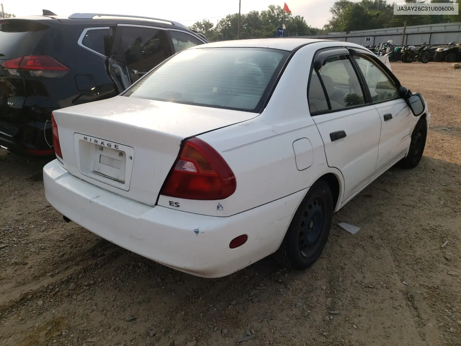 2001 Mitsubishi Mirage Es VIN: JA3AY26C31U006006 Lot: 52769745
