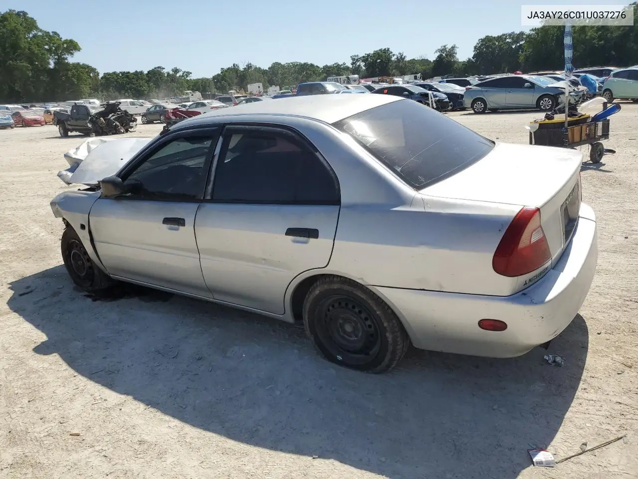2001 Mitsubishi Mirage Es VIN: JA3AY26C01U037276 Lot: 57102855