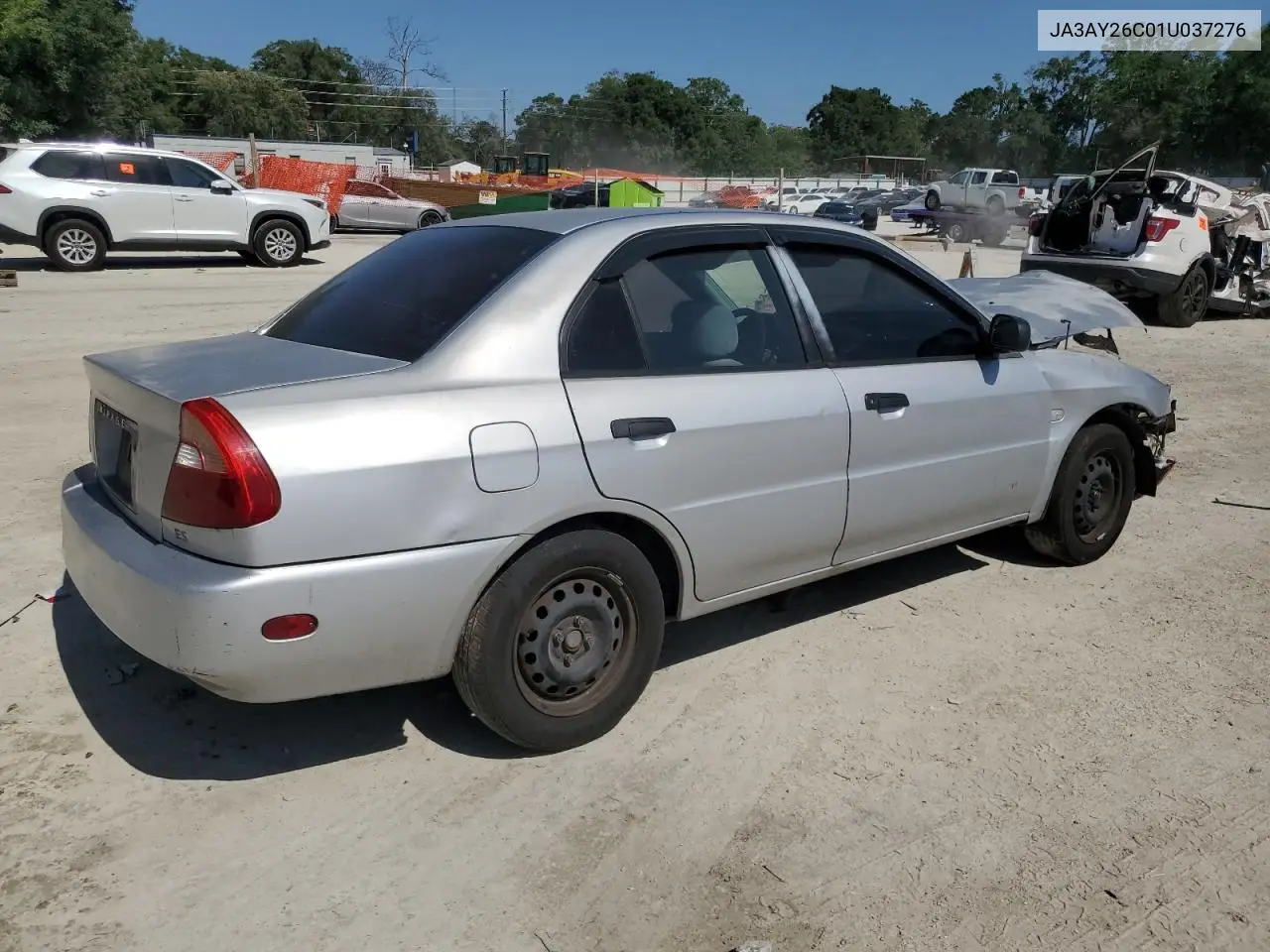 2001 Mitsubishi Mirage Es VIN: JA3AY26C01U037276 Lot: 57102855