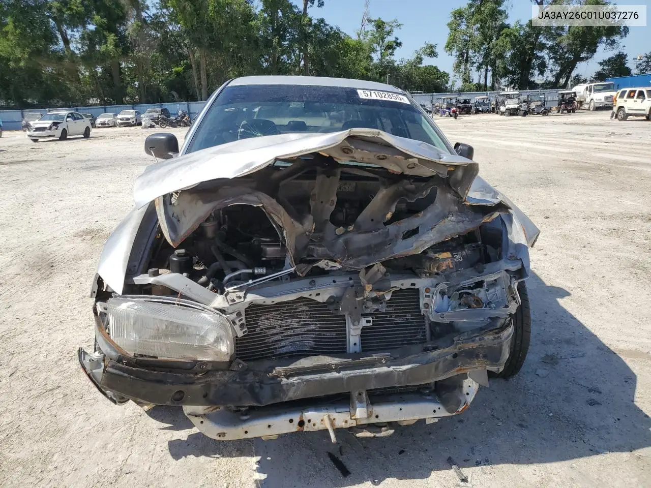 2001 Mitsubishi Mirage Es VIN: JA3AY26C01U037276 Lot: 57102855