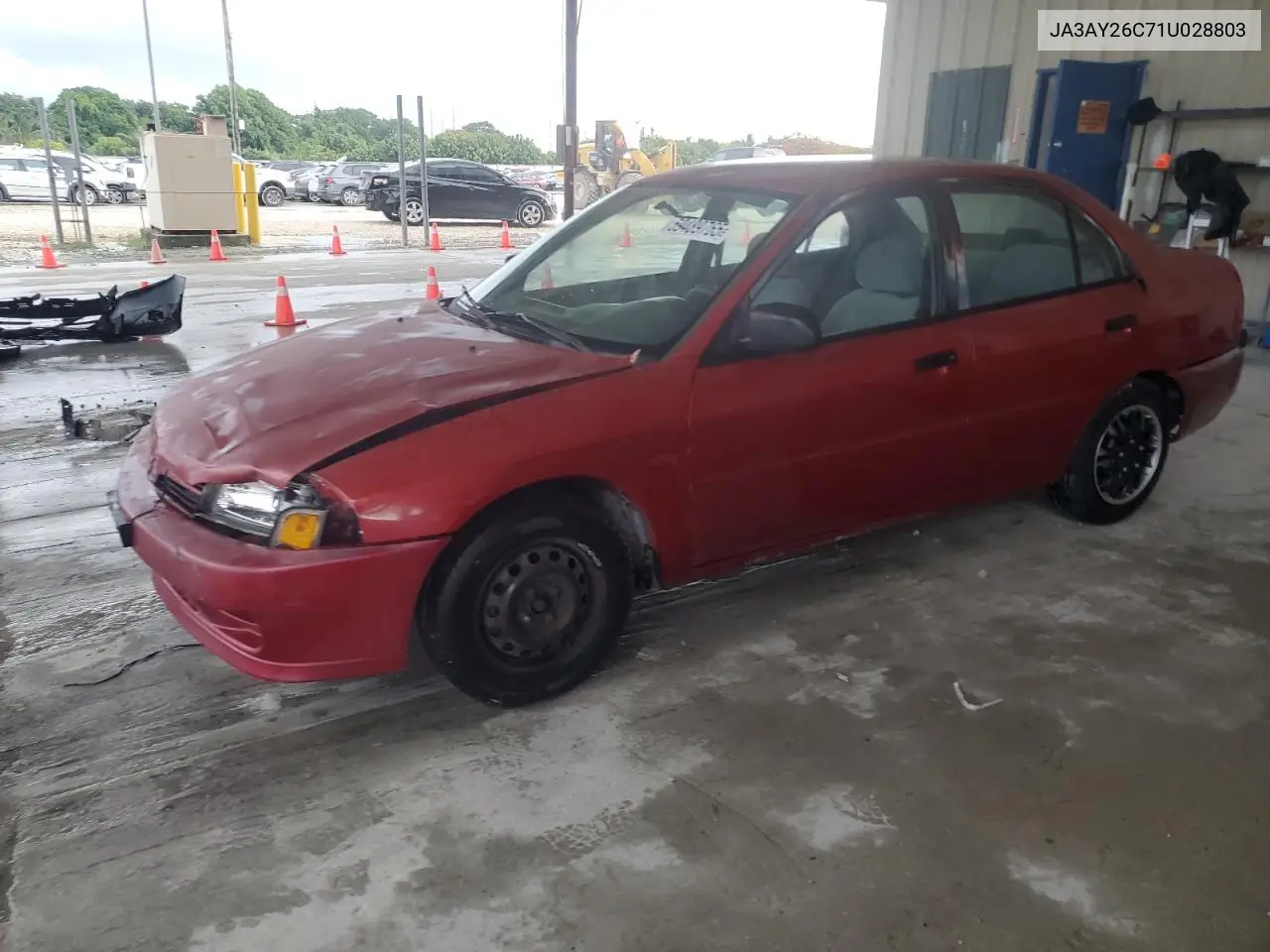 2001 Mitsubishi Mirage Es VIN: JA3AY26C71U028803 Lot: 59489765
