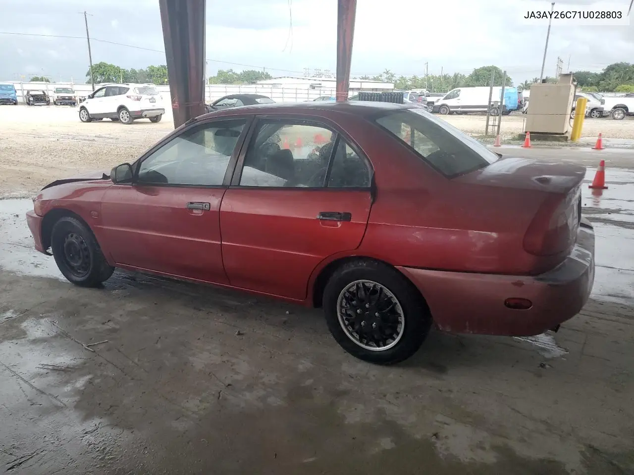 2001 Mitsubishi Mirage Es VIN: JA3AY26C71U028803 Lot: 59489765