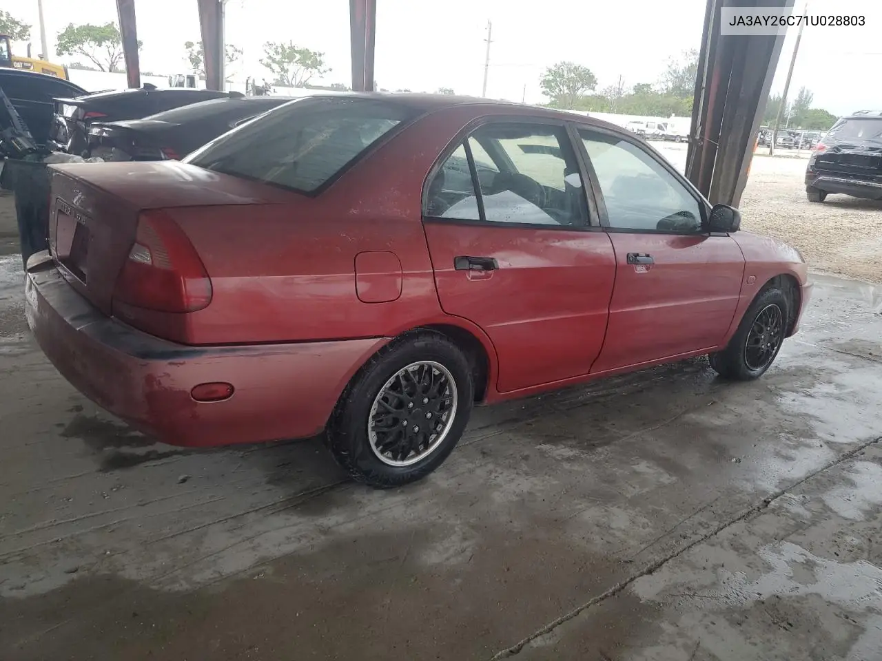 2001 Mitsubishi Mirage Es VIN: JA3AY26C71U028803 Lot: 59489765