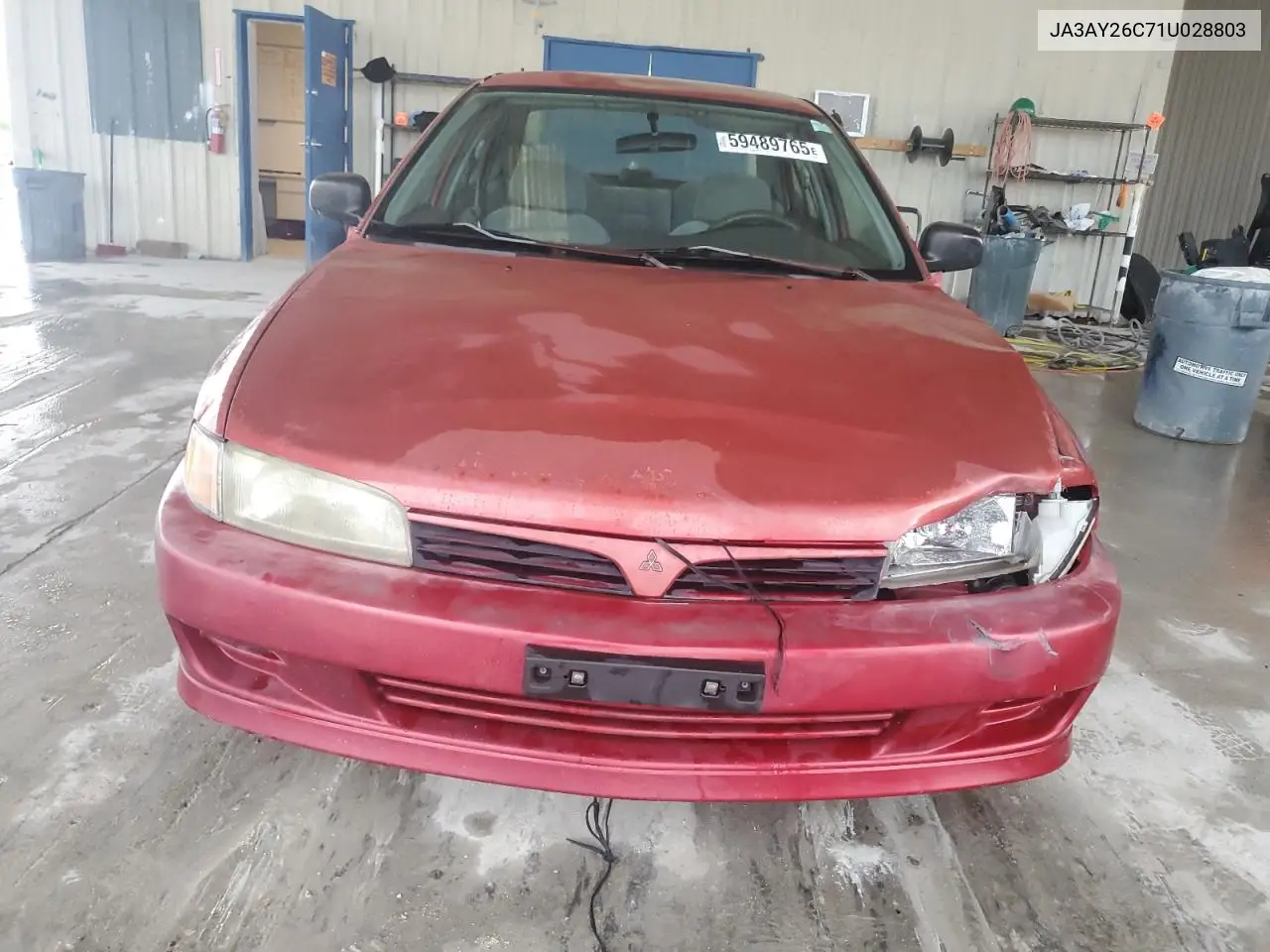 2001 Mitsubishi Mirage Es VIN: JA3AY26C71U028803 Lot: 59489765