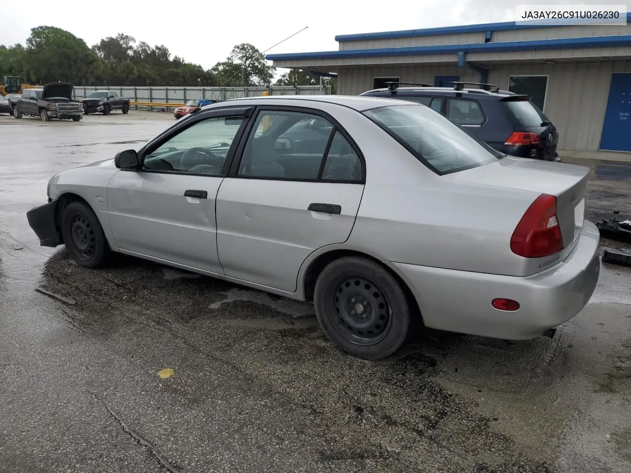 2001 Mitsubishi Mirage Es VIN: JA3AY26C91U026230 Lot: 74546944