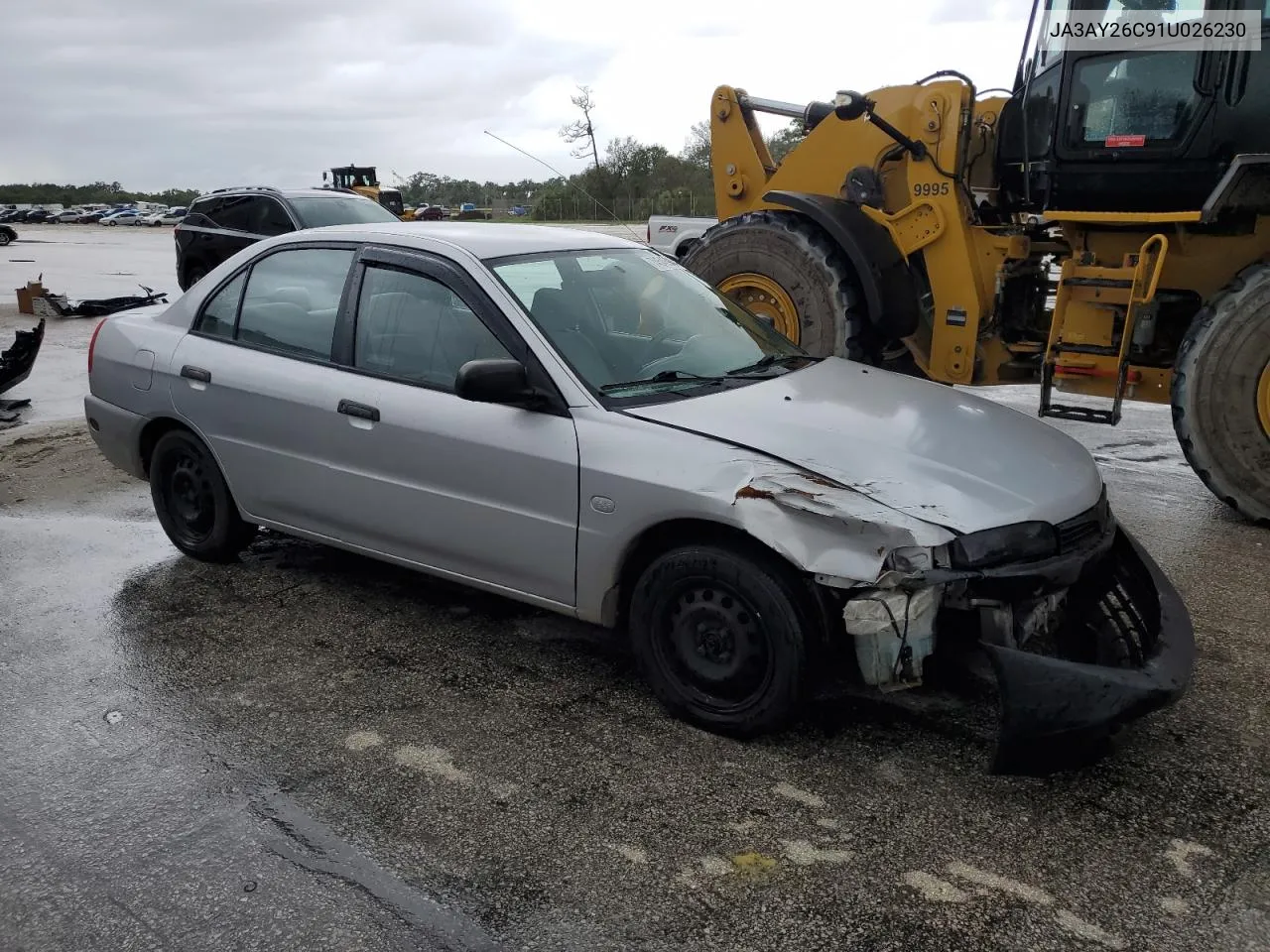 2001 Mitsubishi Mirage Es VIN: JA3AY26C91U026230 Lot: 74546944