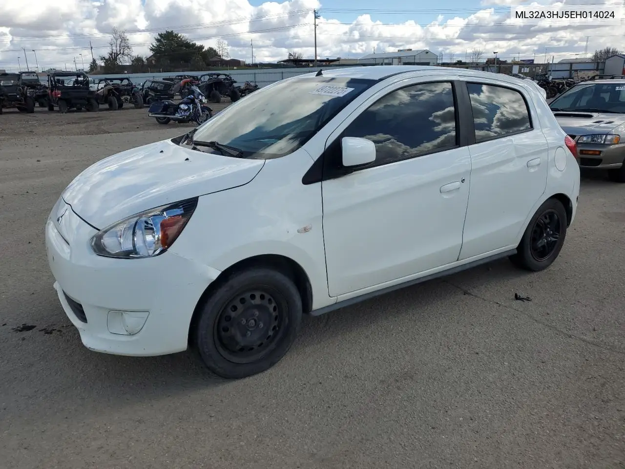 2014 Mitsubishi Mirage De VIN: ML32A3HJ5EH014024 Lot: 49722275