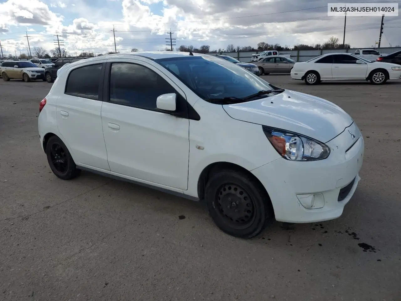 2014 Mitsubishi Mirage De VIN: ML32A3HJ5EH014024 Lot: 49722275