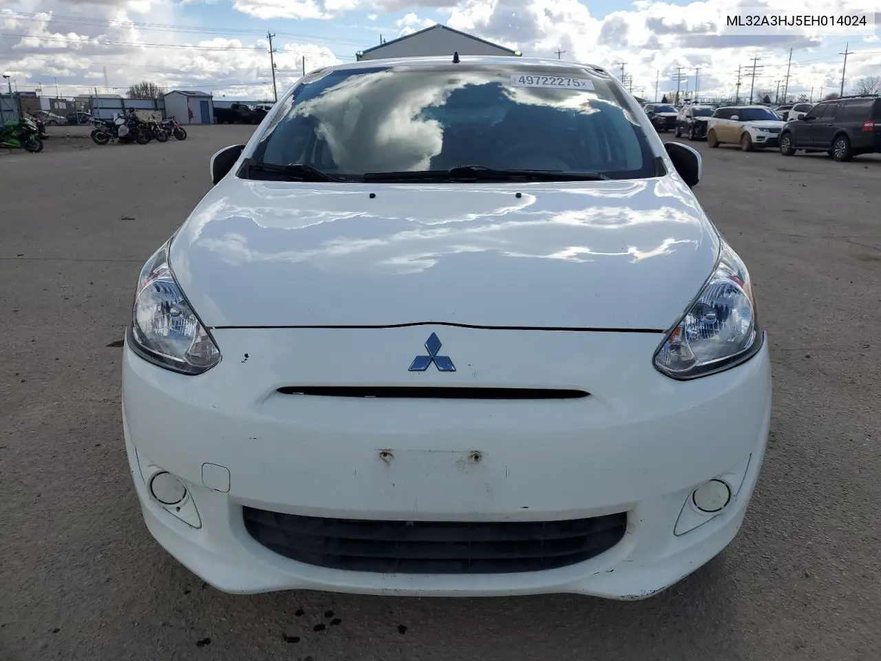 2014 Mitsubishi Mirage De VIN: ML32A3HJ5EH014024 Lot: 49722275