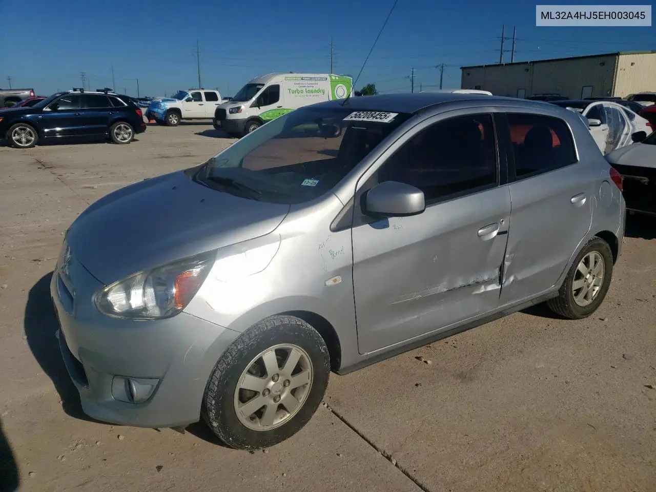 2014 Mitsubishi Mirage Es VIN: ML32A4HJ5EH003045 Lot: 56208455