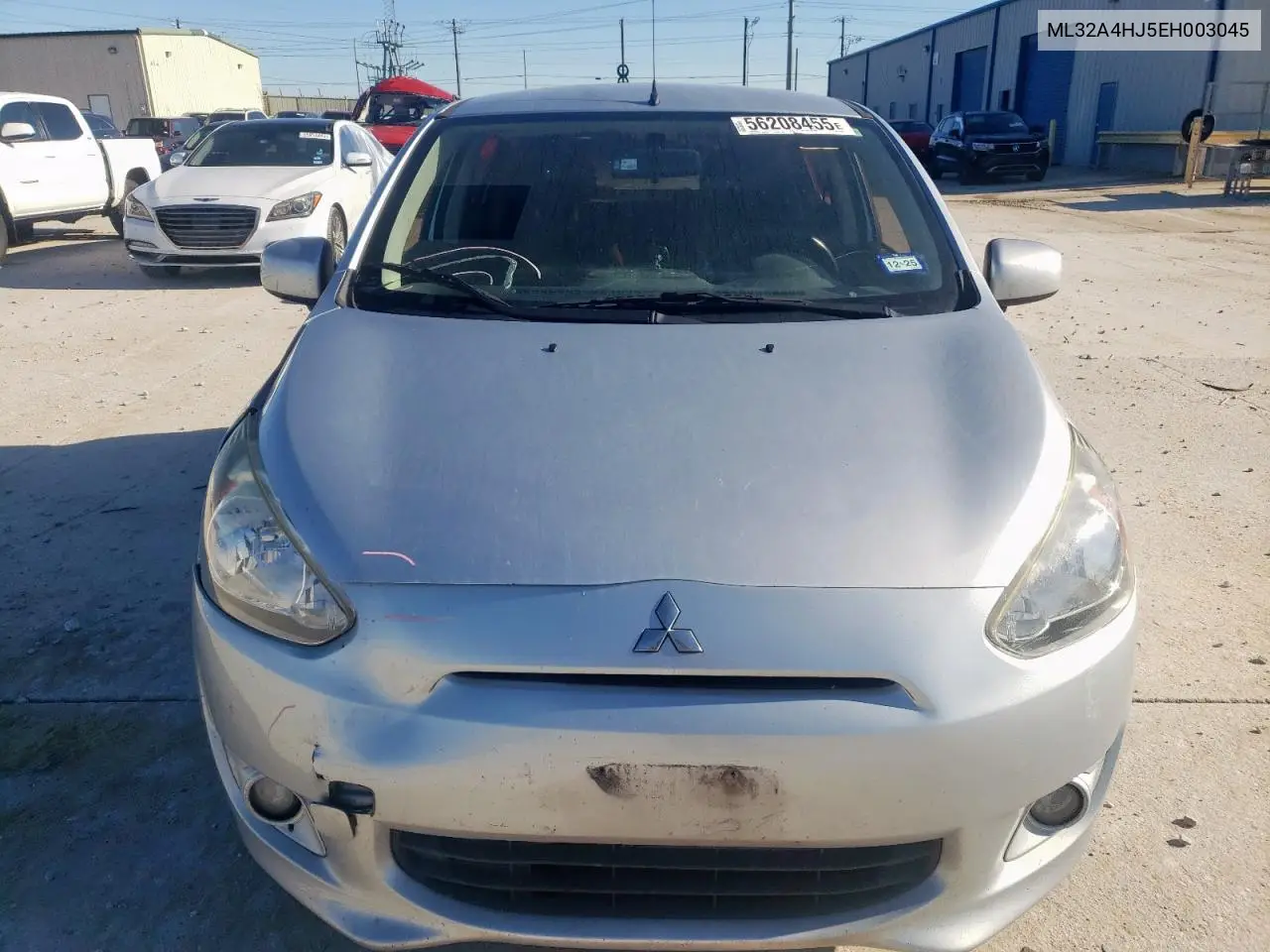 2014 Mitsubishi Mirage Es VIN: ML32A4HJ5EH003045 Lot: 56208455