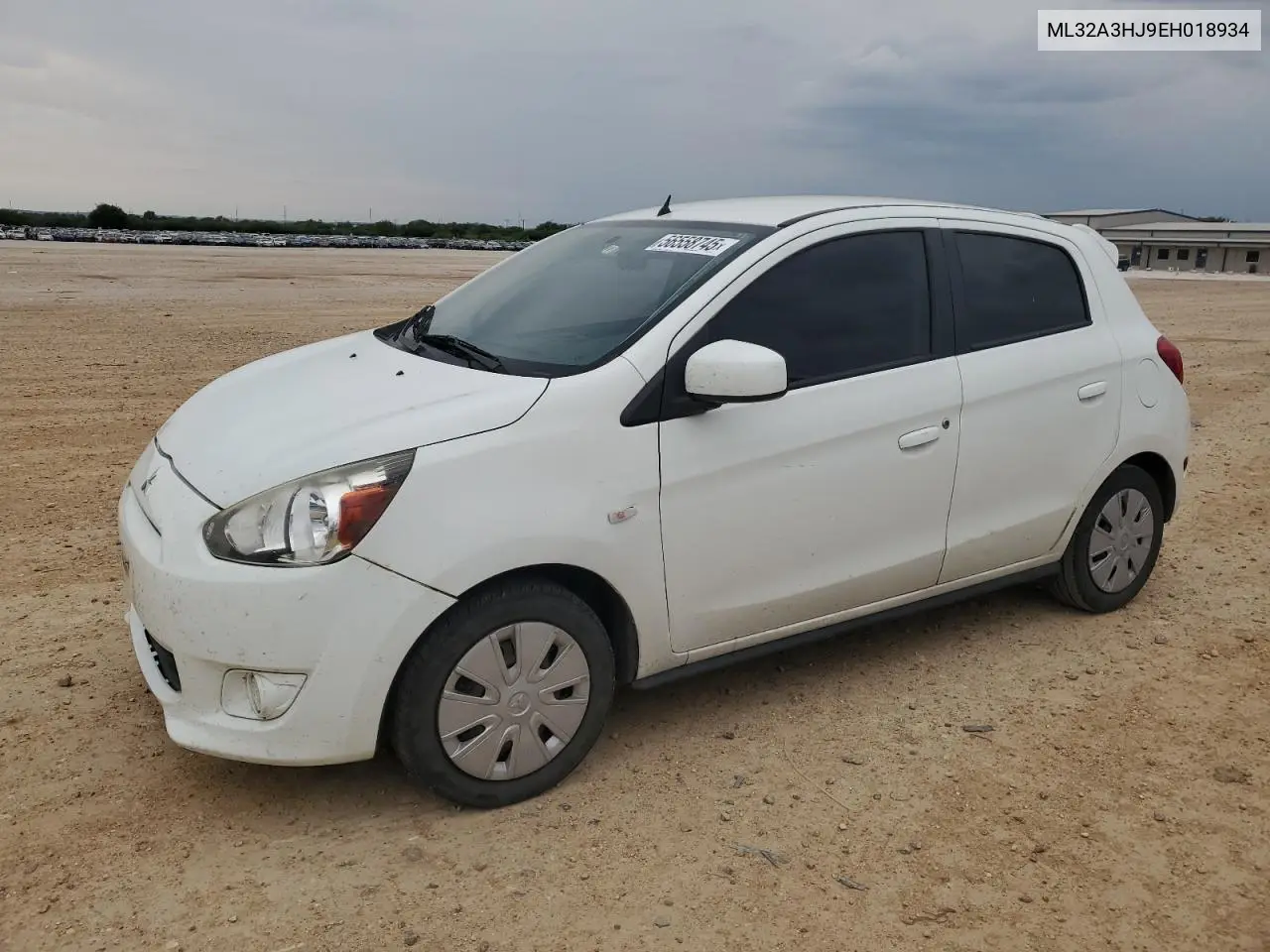 2014 Mitsubishi Mirage De VIN: ML32A3HJ9EH018934 Lot: 56558745