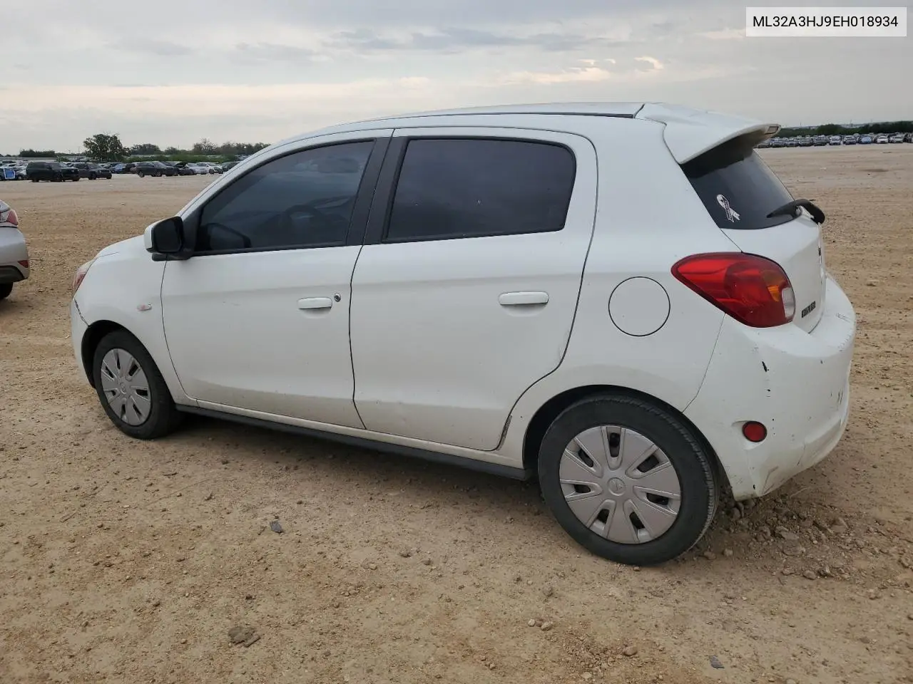 2014 Mitsubishi Mirage De VIN: ML32A3HJ9EH018934 Lot: 56558745