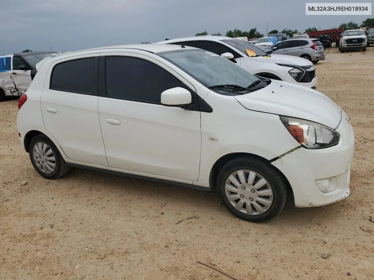 2014 Mitsubishi Mirage De VIN: ML32A3HJ9EH018934 Lot: 56558745