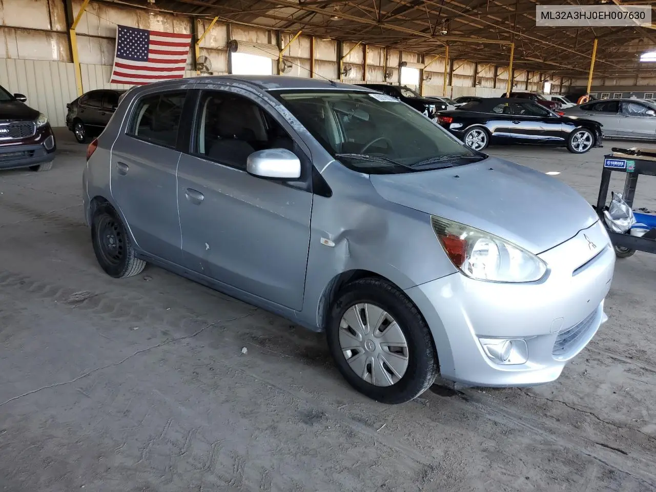 2014 Mitsubishi Mirage De VIN: ML32A3HJ0EH007630 Lot: 63076635