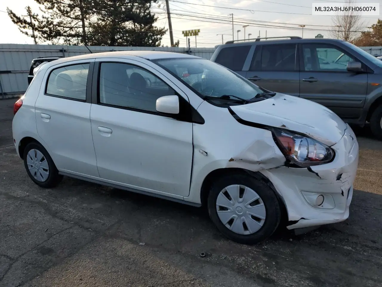 2015 Mitsubishi Mirage De VIN: ML32A3HJ6FH060074 Lot: 47418255