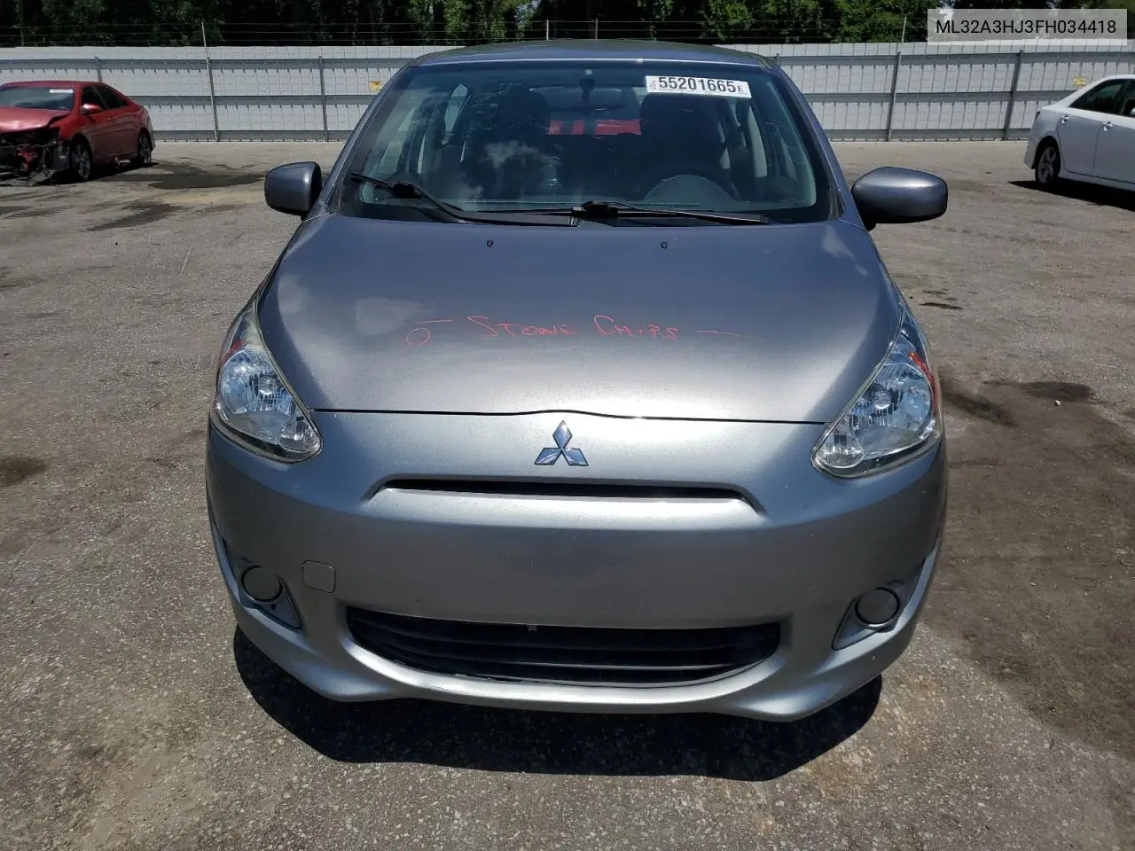 2015 Mitsubishi Mirage De VIN: ML32A3HJ3FH034418 Lot: 55201665