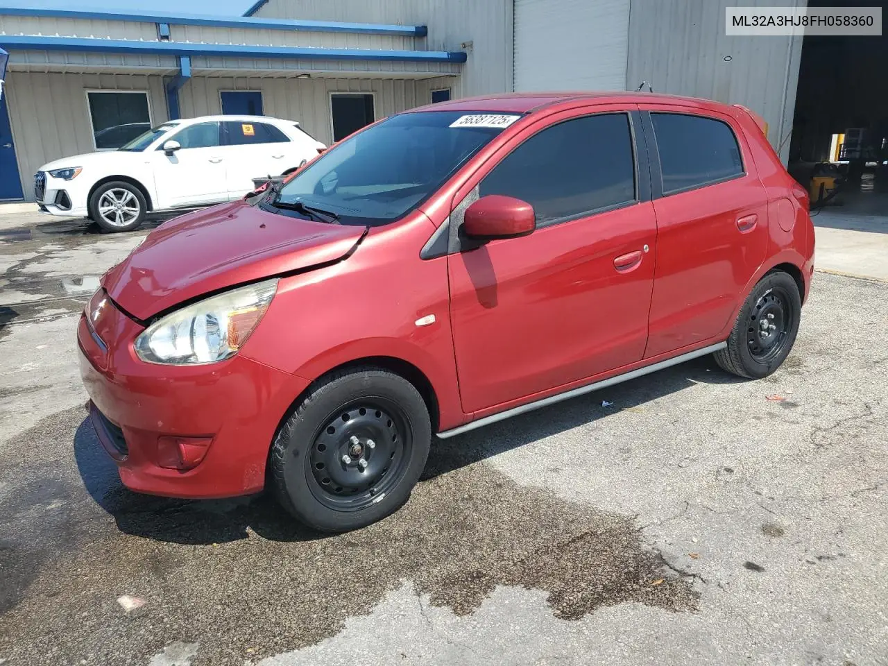 2015 Mitsubishi Mirage De VIN: ML32A3HJ8FH058360 Lot: 56387125