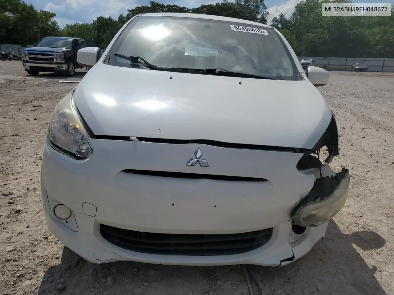 2015 Mitsubishi Mirage De VIN: ML32A3HJ9FH048677 Lot: 56496455