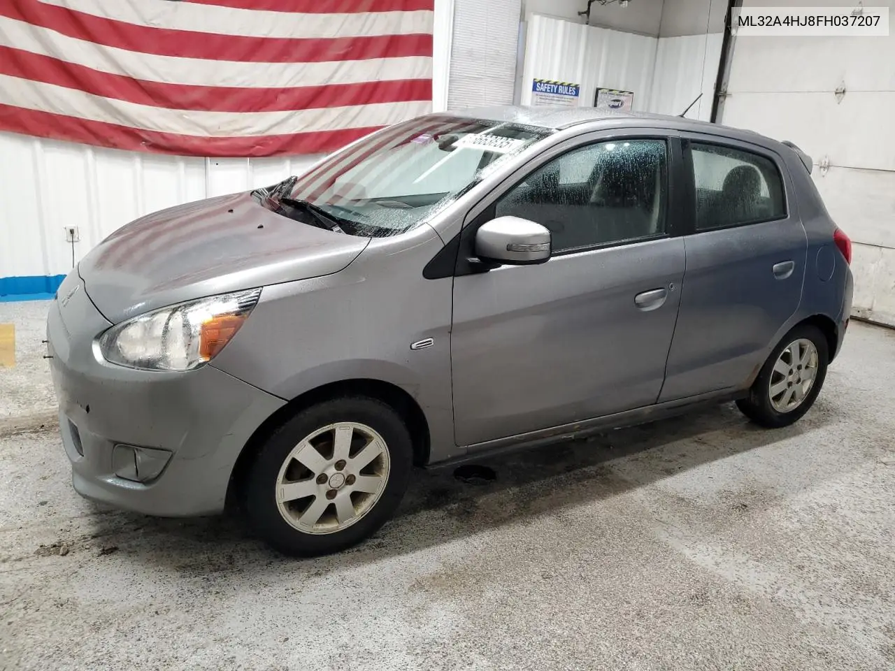 2015 Mitsubishi Mirage Es VIN: ML32A4HJ8FH037207 Lot: 56663835