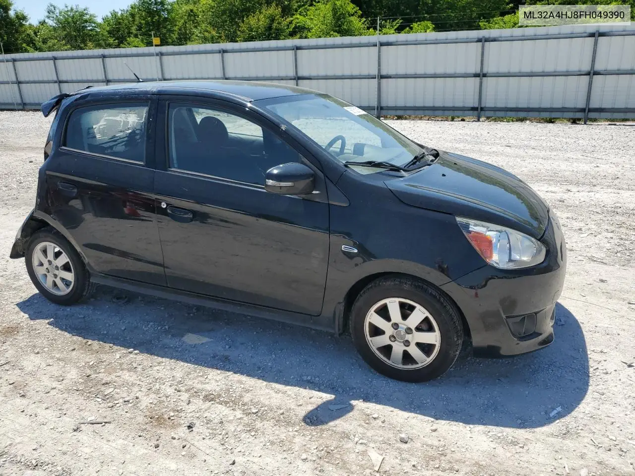 2015 Mitsubishi Mirage Es VIN: ML32A4HJ8FH049390 Lot: 56752315