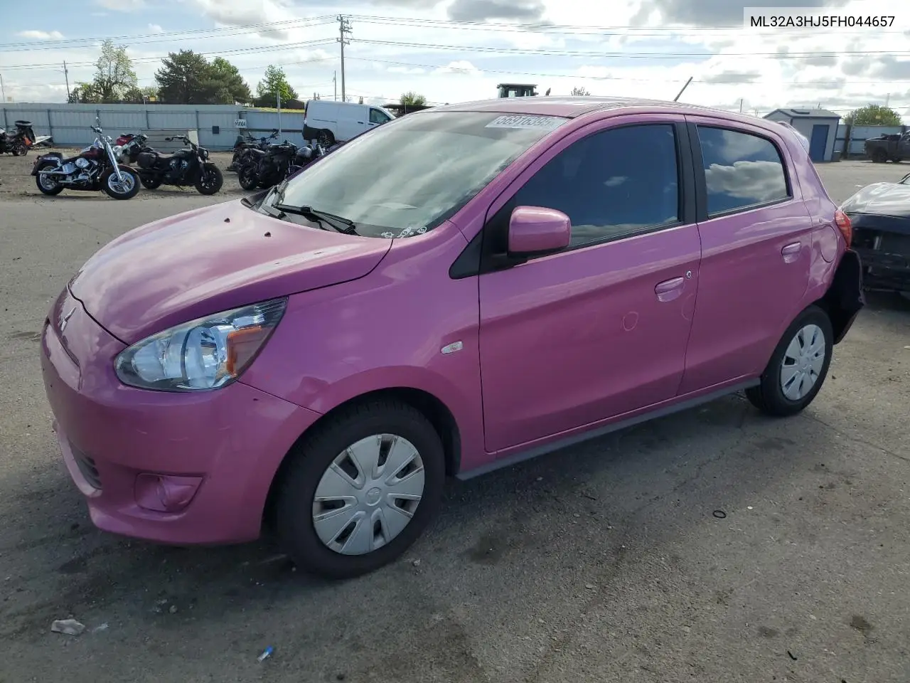 2015 Mitsubishi Mirage De VIN: ML32A3HJ5FH044657 Lot: 56916395