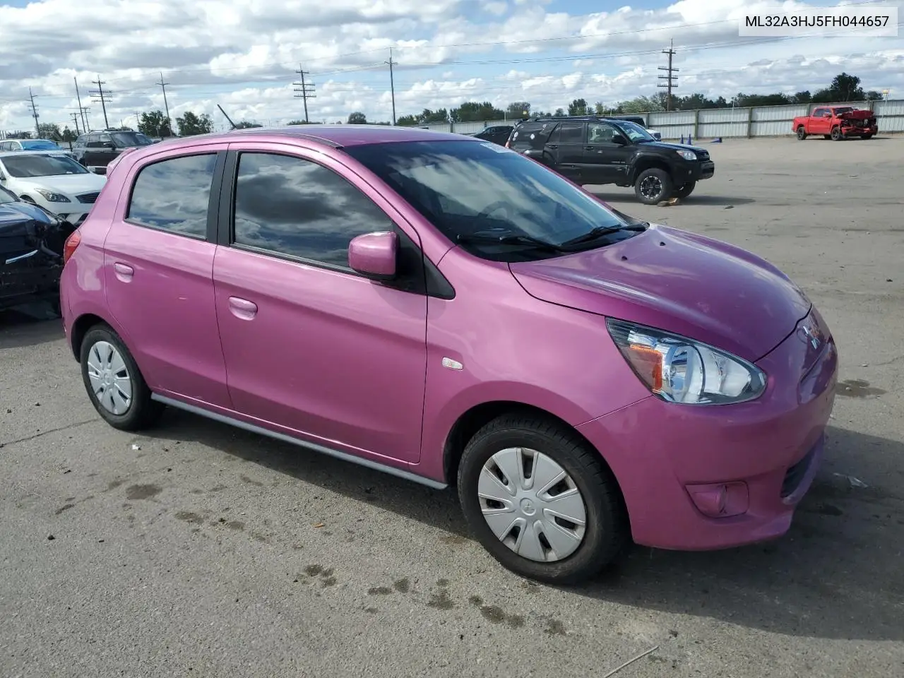 2015 Mitsubishi Mirage De VIN: ML32A3HJ5FH044657 Lot: 56916395