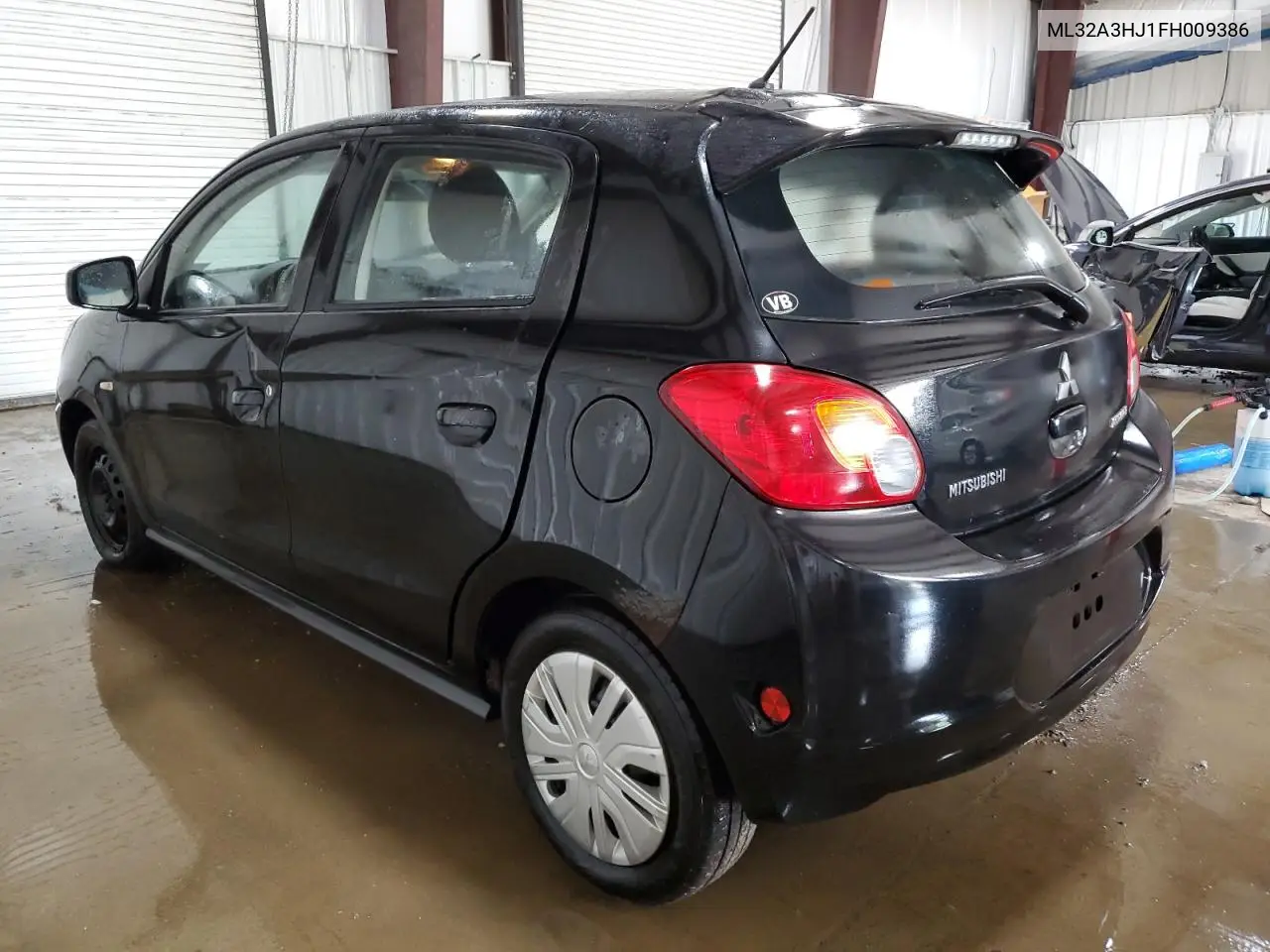 2015 Mitsubishi Mirage De VIN: ML32A3HJ1FH009386 Lot: 61463595