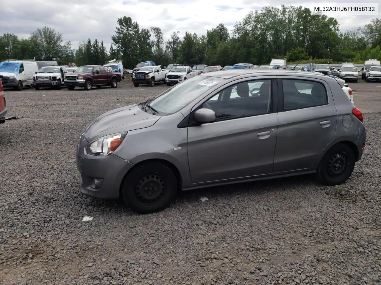 2015 Mitsubishi Mirage De VIN: ML32A3HJ6FH058132 Lot: 62789405