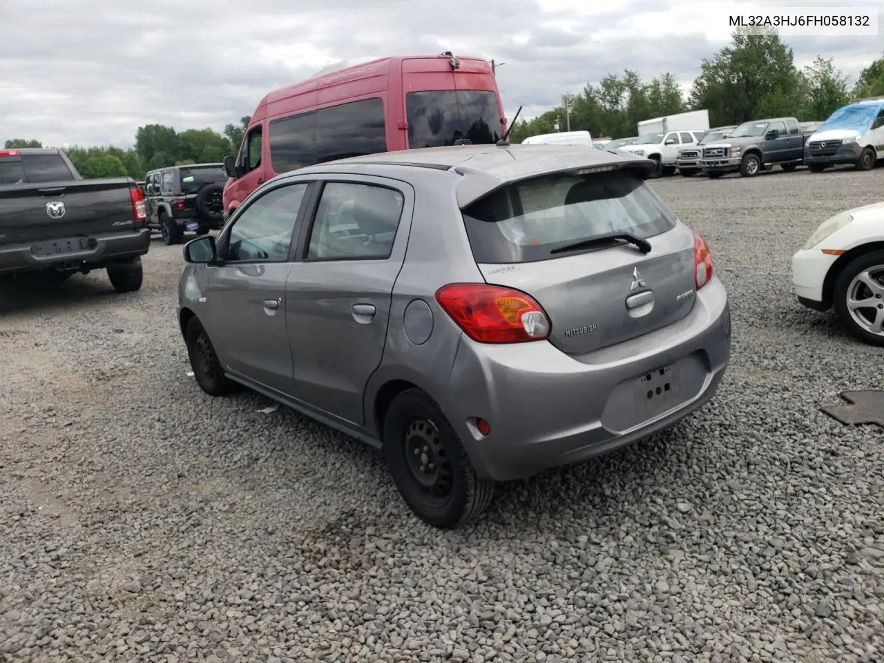 2015 Mitsubishi Mirage De VIN: ML32A3HJ6FH058132 Lot: 62789405