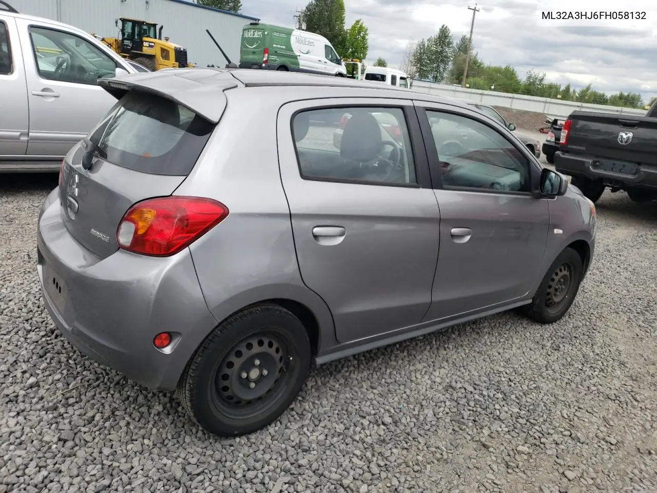 2015 Mitsubishi Mirage De VIN: ML32A3HJ6FH058132 Lot: 62789405