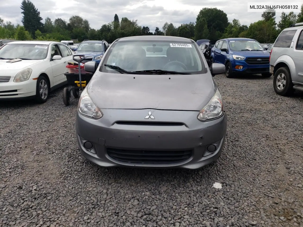 2015 Mitsubishi Mirage De VIN: ML32A3HJ6FH058132 Lot: 62789405