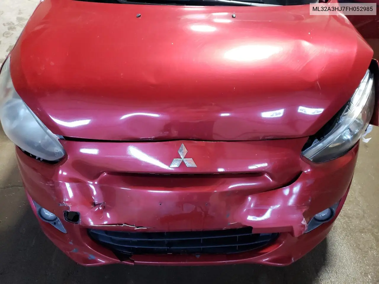 2015 Mitsubishi Mirage De VIN: ML32A3HJ7FH052985 Lot: 62908125