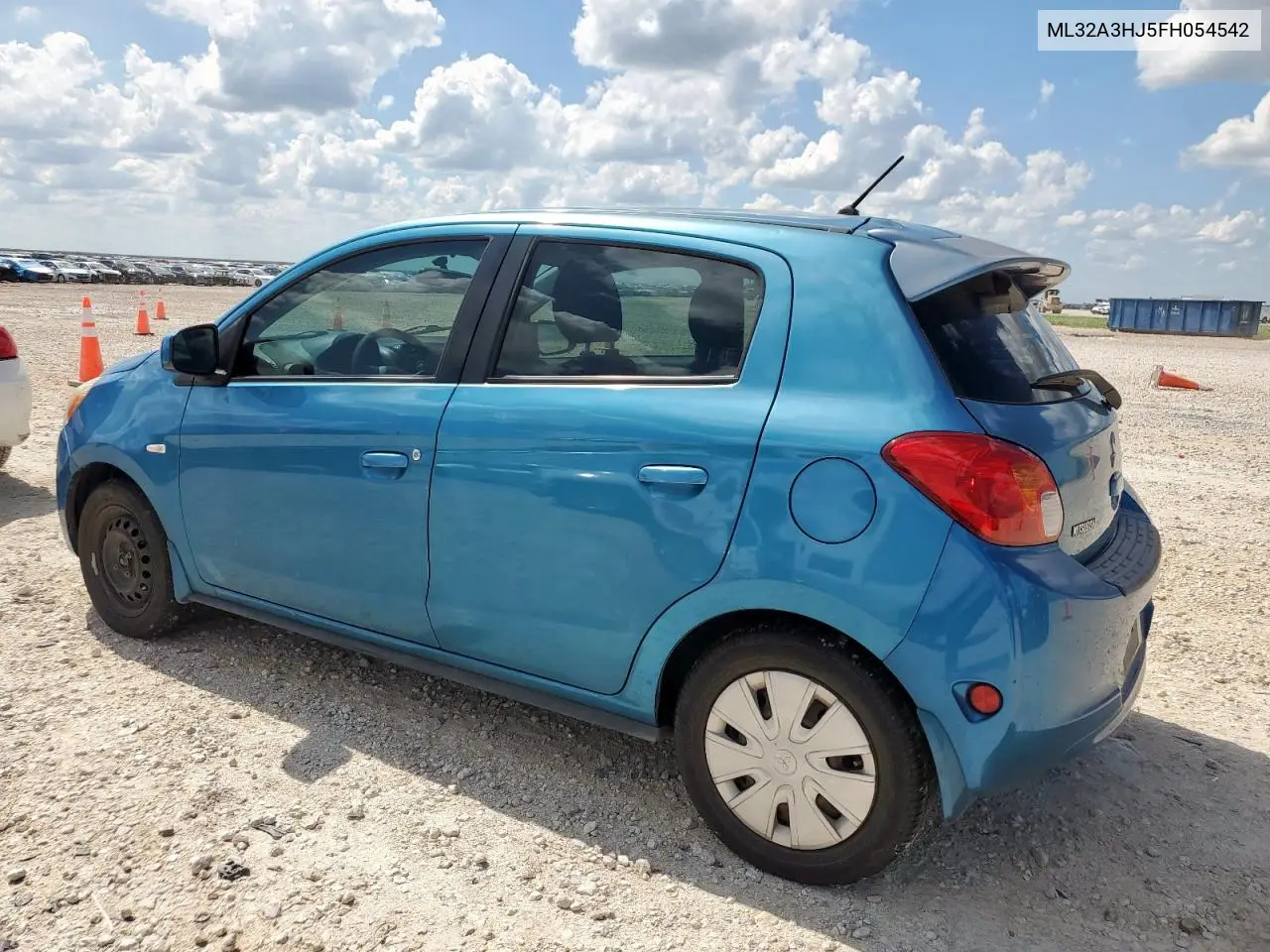 2015 Mitsubishi Mirage De VIN: ML32A3HJ5FH054542 Lot: 62922485