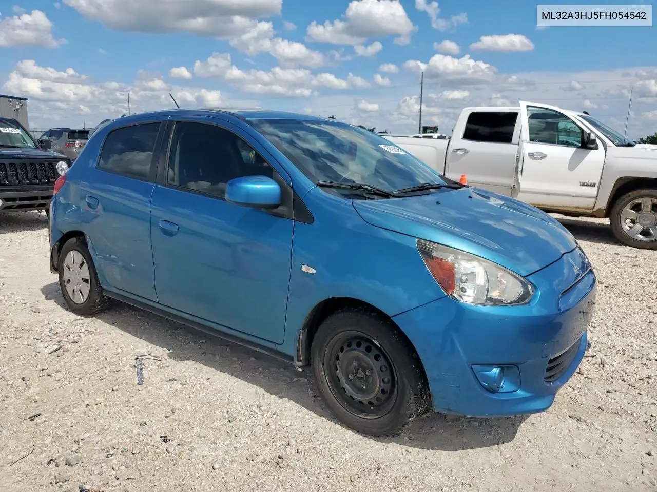 2015 Mitsubishi Mirage De VIN: ML32A3HJ5FH054542 Lot: 62922485