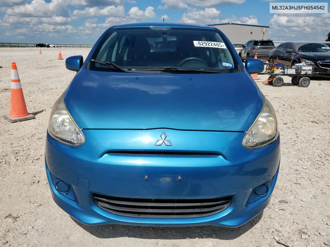 2015 Mitsubishi Mirage De VIN: ML32A3HJ5FH054542 Lot: 62922485