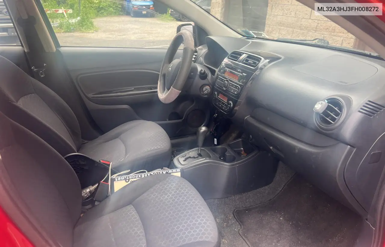 2015 Mitsubishi Mirage De VIN: ML32A3HJ3FH008272 Lot: 62955915
