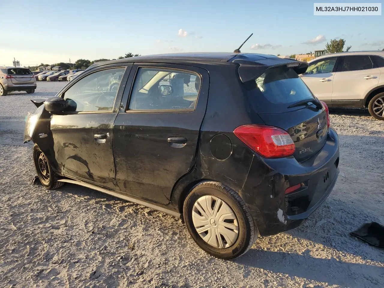 2017 Mitsubishi Mirage Es VIN: ML32A3HJ7HH021030 Lot: 45005835