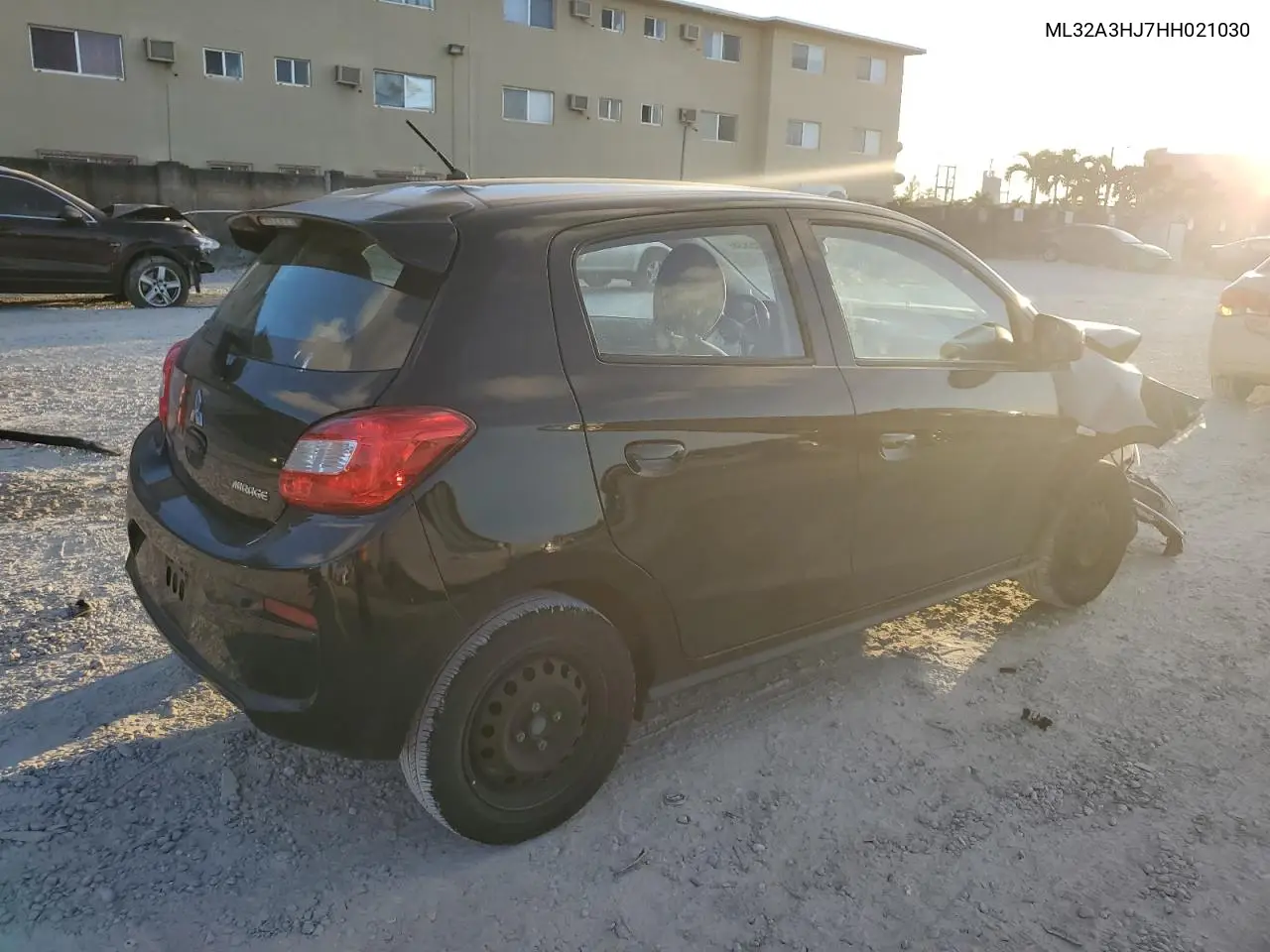 2017 Mitsubishi Mirage Es VIN: ML32A3HJ7HH021030 Lot: 45005835