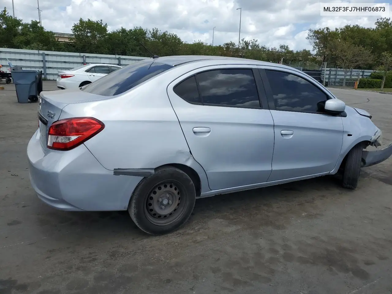 2017 Mitsubishi Mirage G4 Es VIN: ML32F3FJ7HHF06873 Lot: 52731585