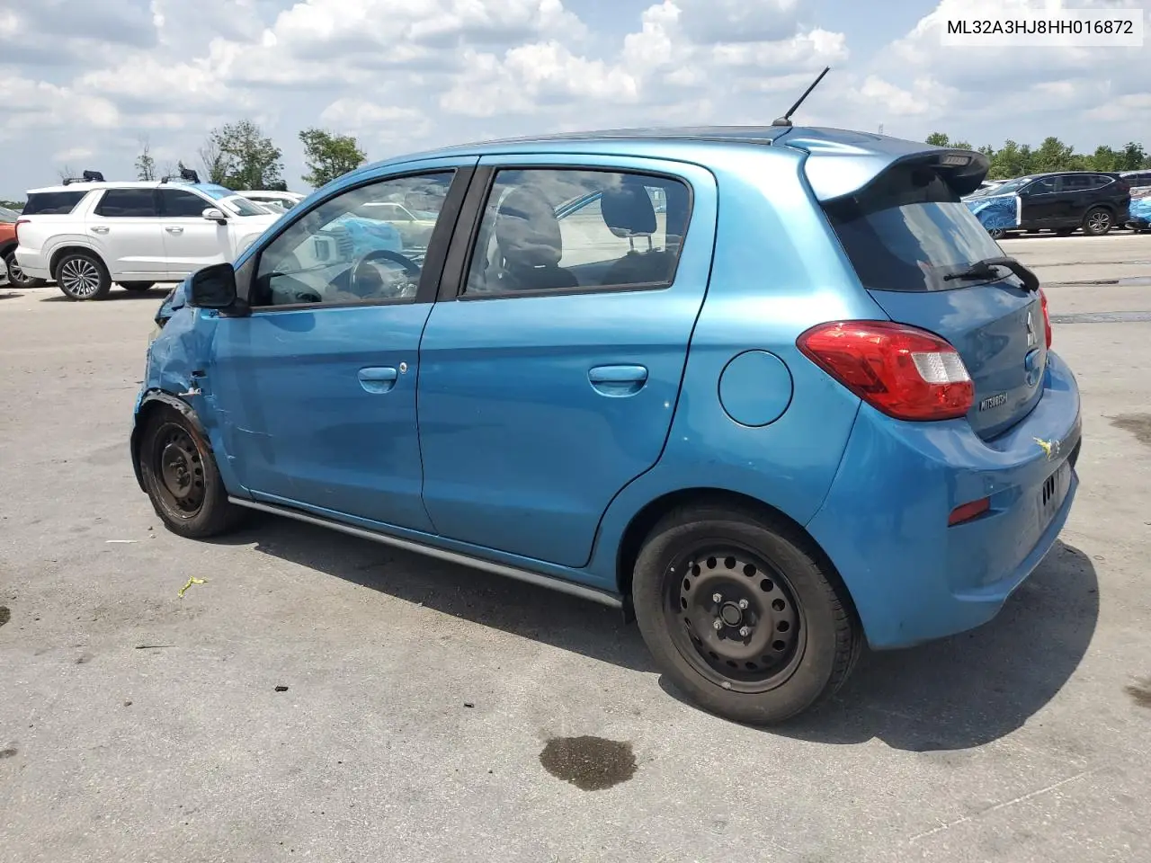 2017 Mitsubishi Mirage Es VIN: ML32A3HJ8HH016872 Lot: 55175995