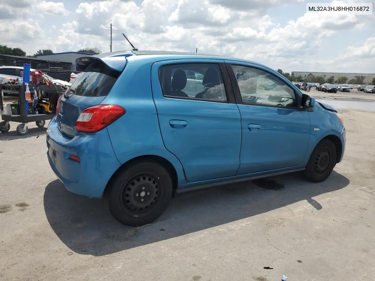 2017 Mitsubishi Mirage Es VIN: ML32A3HJ8HH016872 Lot: 55175995