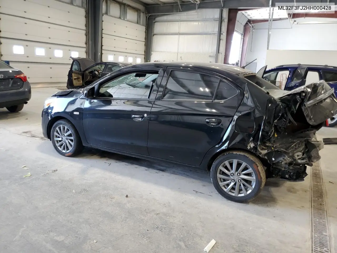 2017 Mitsubishi Mirage G4 Es VIN: ML32F3FJ2HH000428 Lot: 56885505