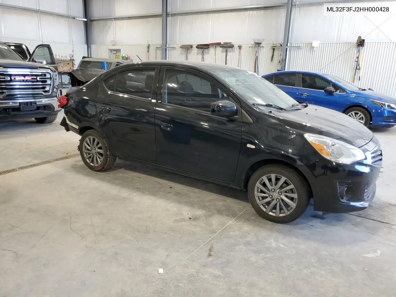 2017 Mitsubishi Mirage G4 Es VIN: ML32F3FJ2HH000428 Lot: 56885505