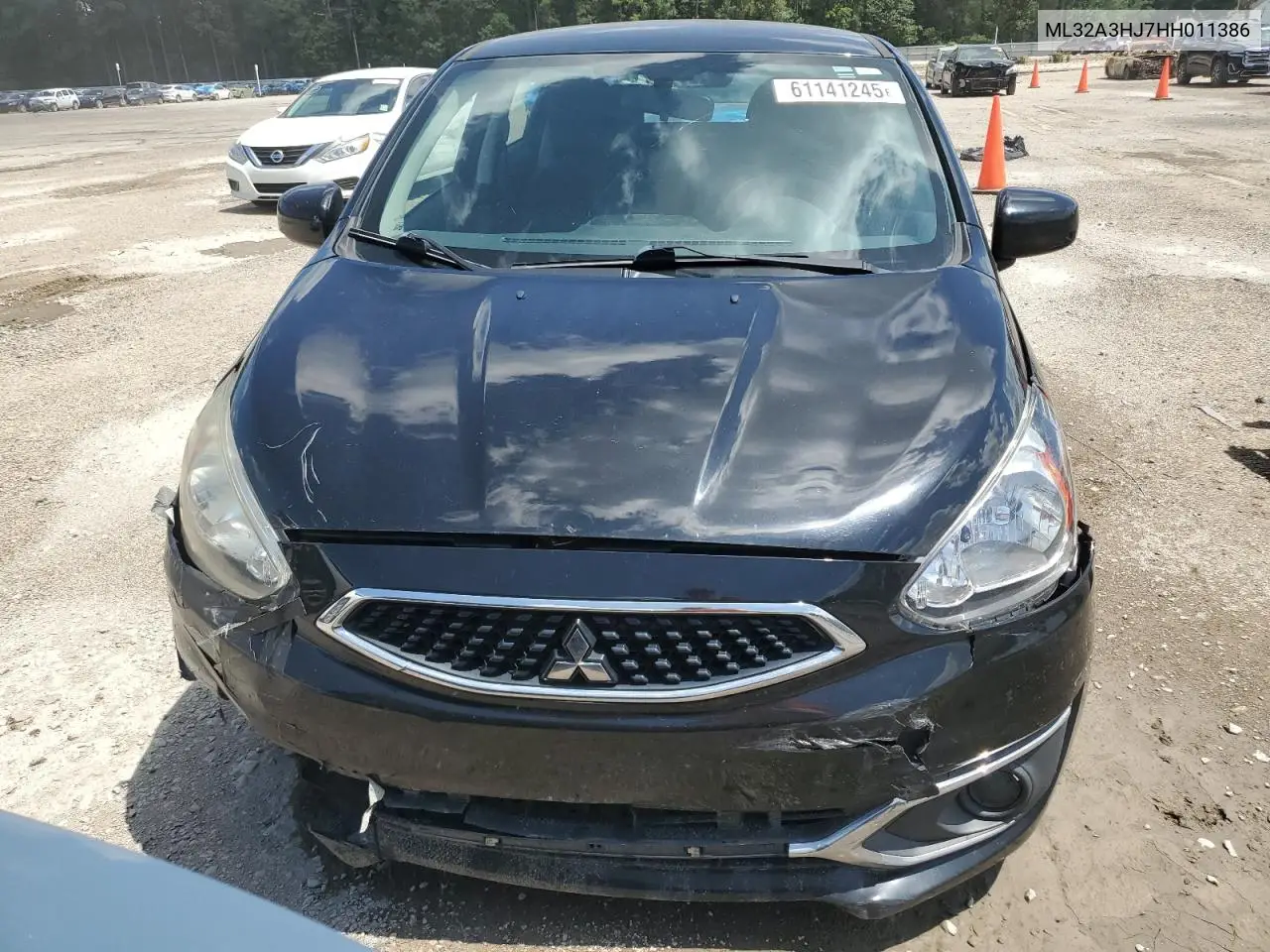 2017 Mitsubishi Mirage Es VIN: ML32A3HJ7HH011386 Lot: 61141245