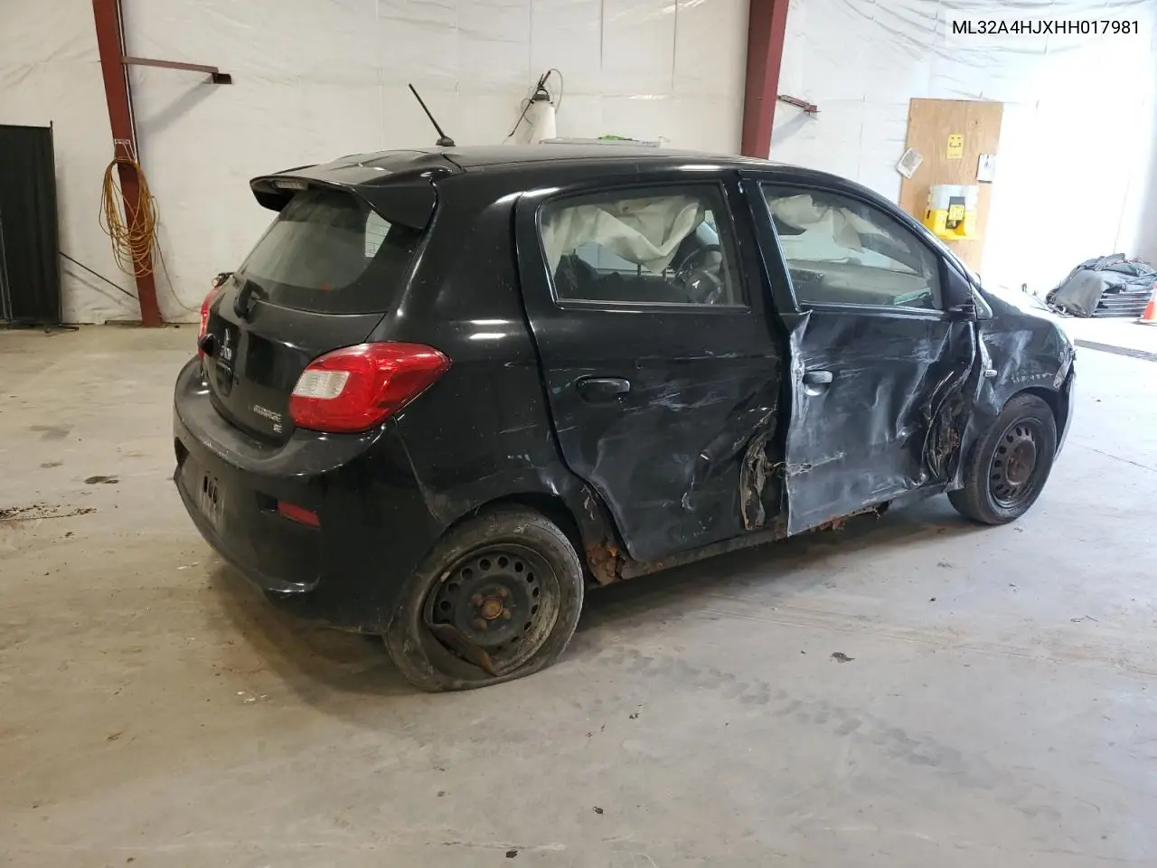 2017 Mitsubishi Mirage Se VIN: ML32A4HJXHH017981 Lot: 62538315