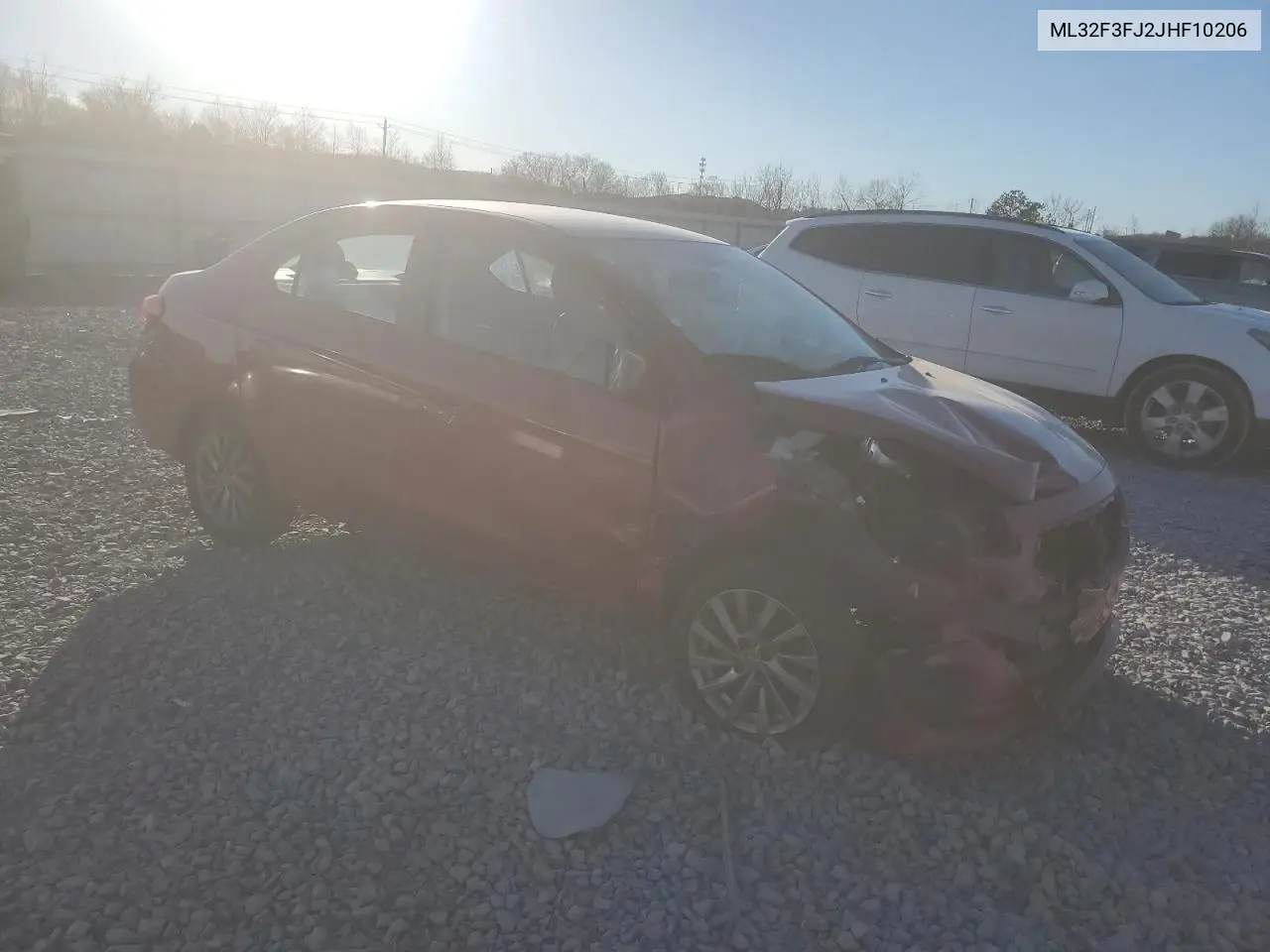 2018 Mitsubishi Mirage G4 Es VIN: ML32F3FJ2JHF10206 Lot: 46466285