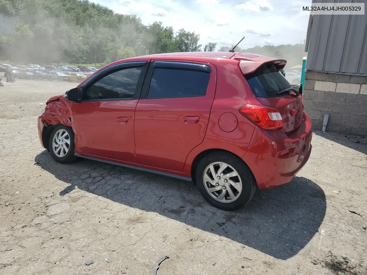 2018 Mitsubishi Mirage Se VIN: ML32A4HJ4JH005329 Lot: 46583765