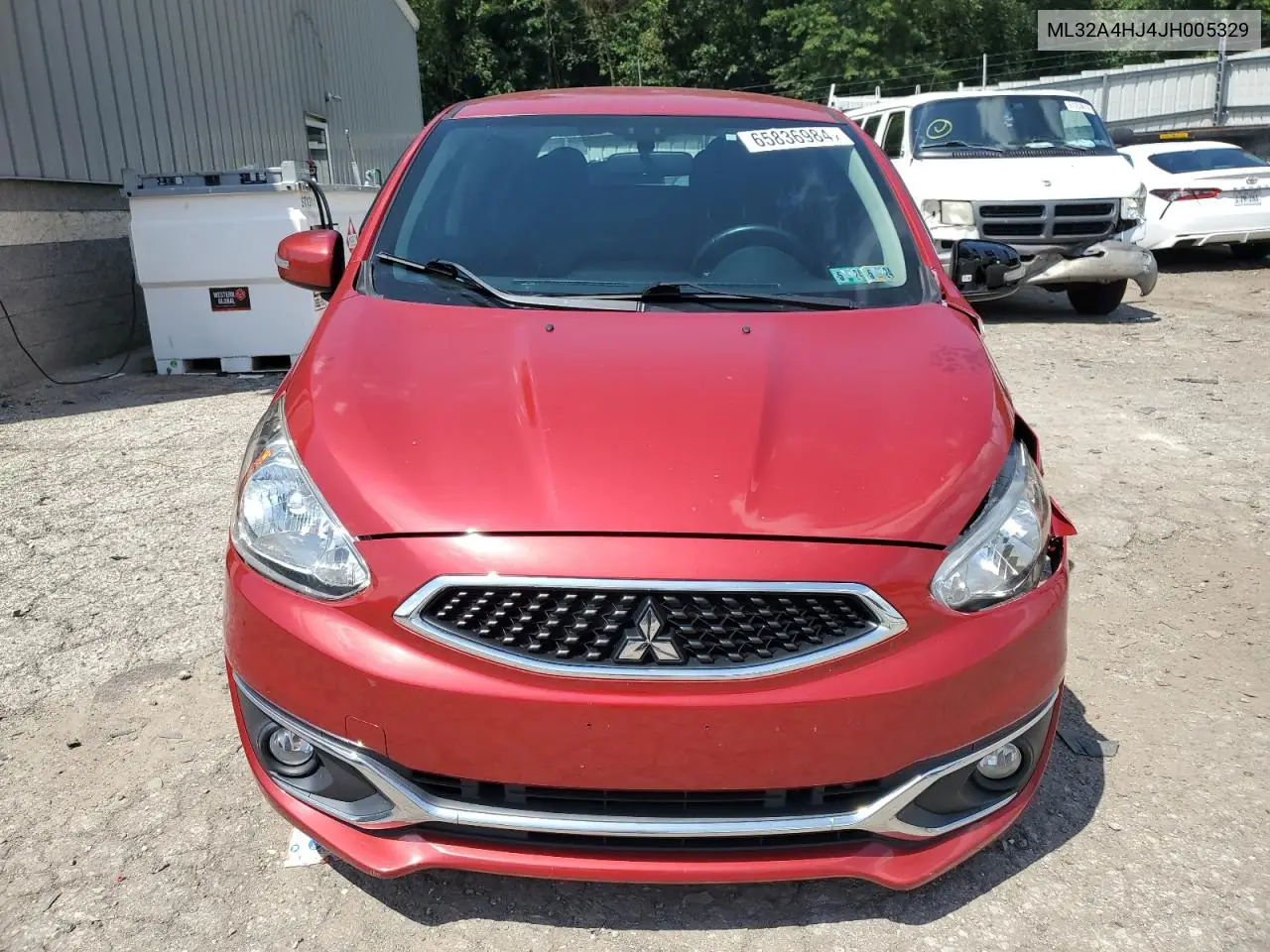 2018 Mitsubishi Mirage Se VIN: ML32A4HJ4JH005329 Lot: 46583765